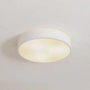 Cleo 400 loftlampe, IP54, Ø 40 cm, hvid