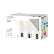 Müller-Licht LED-pære E27 7W 827 mat 3-pak