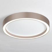 Bopp Aura LED-loftslampe Ø 40cm hvid/taupe