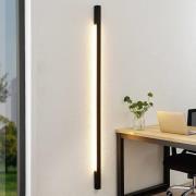 Arcchio Ivano LED-væglampe, 170 cm, sort