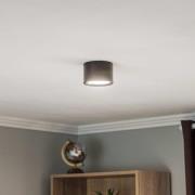 Ita LED-downlight i sort med skærm, Ø 10 cm