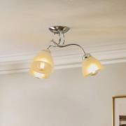 Loftlampe Miranda, 3 lyskilder, krom