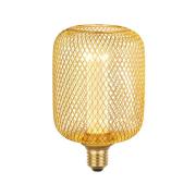 LED-pære E27 Mesh 3,5W 1.800K guld