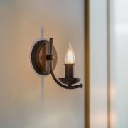 Væglampe Kandela, sort