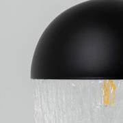 KARE Frozen hængelampe 1 lyskilde, sort Ø 20cm