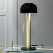 Bordlampe Costa i metal, sort/messing