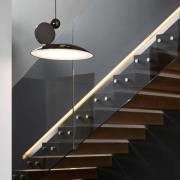 Equilibrium LED-pendel Ø 40cm sort/nikkel