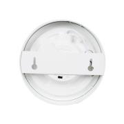 Prios LED-loftlampe Edwina, hvid, 12 cm, sæt med 2 stk