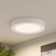 Prios LED-loftlampe Edwina, hvid, 25 cm, sæt med 2 stk