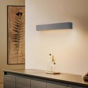 Væglampe Straight S, 62 cm, grafit