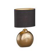 Foro bordlampe, bronze/sort, højde 39 cm