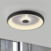 Vertigo LED-loftslampe, CCT, Ø 61,5 cm, sort