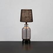 Costero bordlampe, røggrå/sort, 43 cm