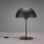 Nola bordlampe, højde 45 cm, sort/guld