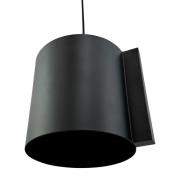 Dyberg Larsen Wum hængelampe Ø 18,5 cm sort mat