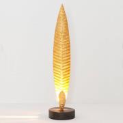 Penna bordlampe, gylden, højde 38 cm