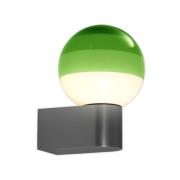 MARSET Dipping Light A1 LED-væglampe, grøn/grå