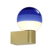 MARSET Dipping Light A1 LED-væglampe, blå/guld
