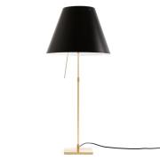 Luceplan Costanza D13 bordlampe, messing/sort