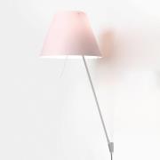 Luceplan Costanza væglampe D13aif, alu/rosa