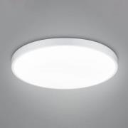 LED-loftslampe Waco, CCT, Ø 75 cm, mat hvid