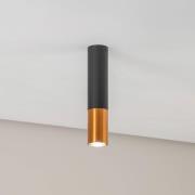 Euluna Thalassa downlight 1flg sort/kobber 29cm