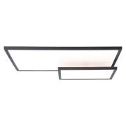 Bility LED-loftlampe, længde 62 cm, sort stel