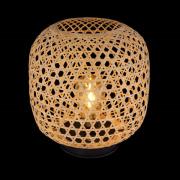 LED solcelledekolampe 36671 bambus udend.deko