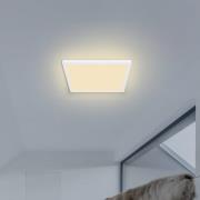 Sapana LED-loftlampe, kantet, kan dæmpes, hvid