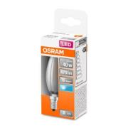 OSRAM Classic B LED-pære E14 4W 6.500K mat