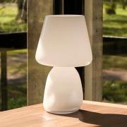 HAY Apollo bordlampe af glas, hvid