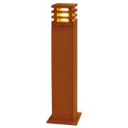 SLV Rusten firkantet LED-stibelysning rustbrun