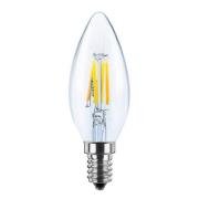 Segula LED-kertepære 24V DC E14 3W 927 Filament dæmpbar