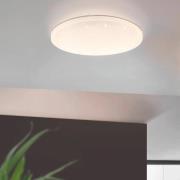 Frania-S LED-loftlampe med krystaleffekt, Ø 43 cm