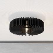 Palombaia loftlampe i viftelook, sort