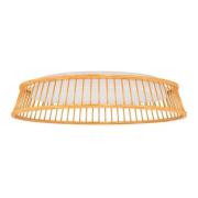 EGLO Luppineria LED-loftlampe, flettet træ Ø45cm