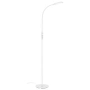 LED-gulvlampe Office Remote, fjernbetjening, hvid