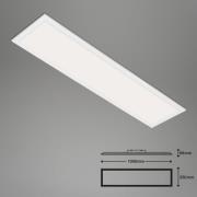 LED-loftslampe Piatto S dæmpbar CCT hvid 100x25cm