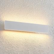Lindby Ignazia LED-væglampe, 47 cm, hvid