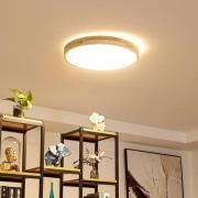 Lindby Smart LED-loftslampe Innes træ Ø51cm RGB CCT Tuya