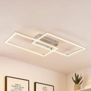 Lucande Muir LED-loftlampe, rektangler, CCT