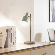 Lindby bordlampe Ovelia, grøn/sort, metal, E27