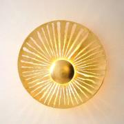 Pietro væglampe, guldfarvet, Ø 71 cm, jern