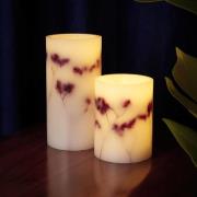 Pauleen Shiny Bloom Candle LED stearinlys sæt med 2 stk
