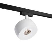 LED-skinnespot Vibo Volare 927 hvid/sort 10°