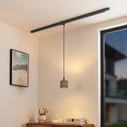 Arcchio Heleni hængelampe, skinne, sort 12cm