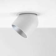 SLC Cup LED-indbygningsdownlight hvid/sølv 3.000 K
