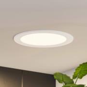 Prios LED-indbygningslampe Cadance, hvid, 22 cm, 3 enheder, dæmpbar