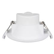 Prios LED indbygningslampe Rida, 14,5 cm, 12W, 3 enheder, CCT, dæmpbar