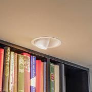 Indbygningsspot Dot, justerbar, hvid